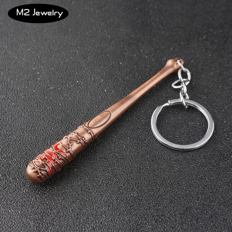 Retro Gaming Keychain - Walking Dead Negan's Baseball Bat Keychain
