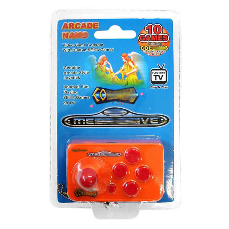 Mini Arcade Joystick With 10 G - Retro Gaming Keychain review and price