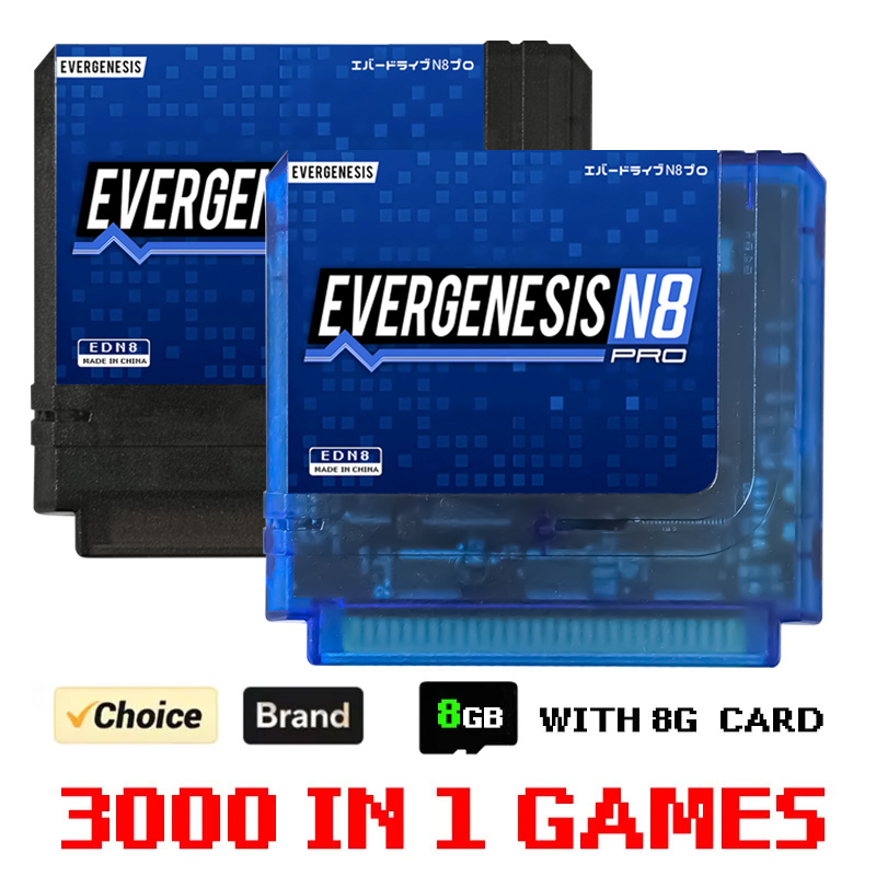 3000 in 1 Game Card ED N8 Pro  - Retro Gaming Expo review and price