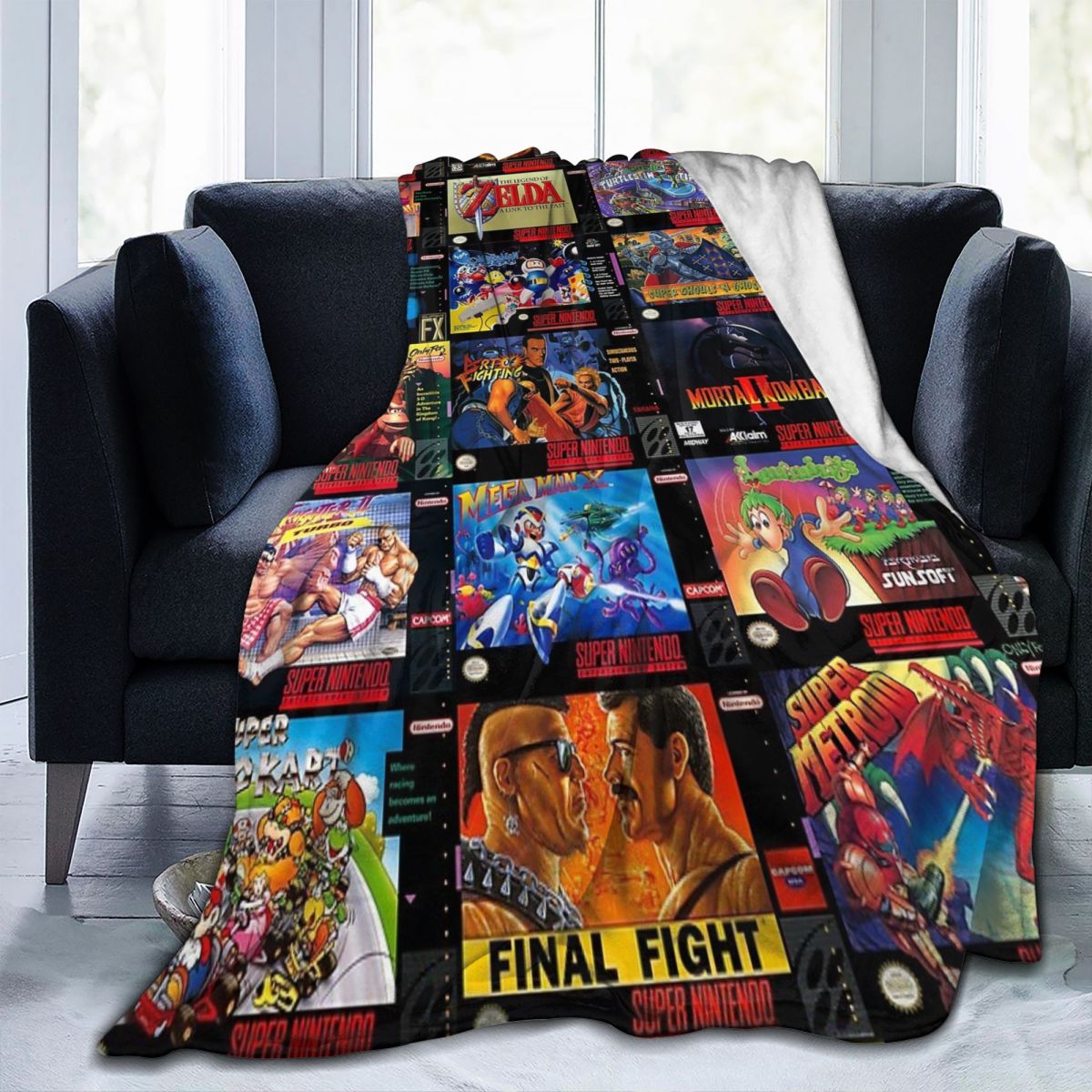 Retro Gaming Boxes Blankets Fl - Retro Gaming Portable review and price