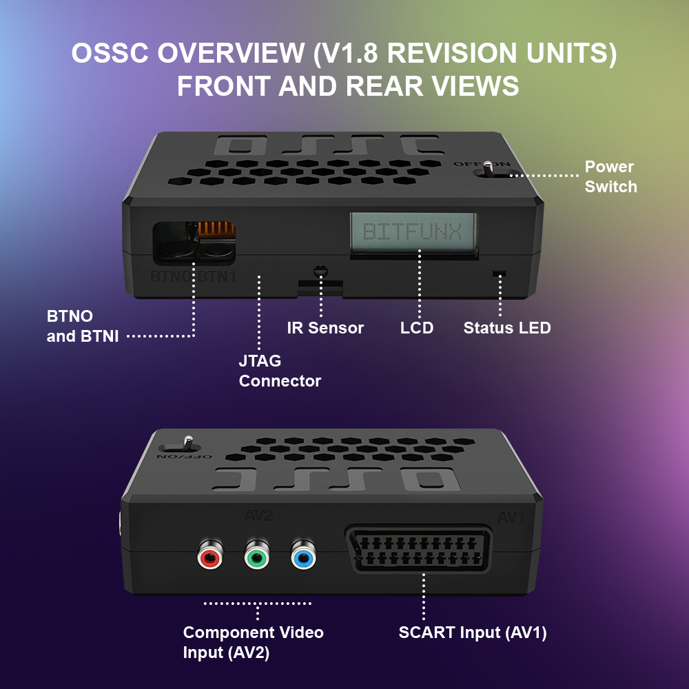Bitfunx V1.8 OSSC HDMI Convert - Retro Gaming La review and price
