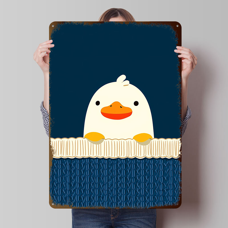 Cute Duck on a Blue Background - Background Retro Gaming review and price