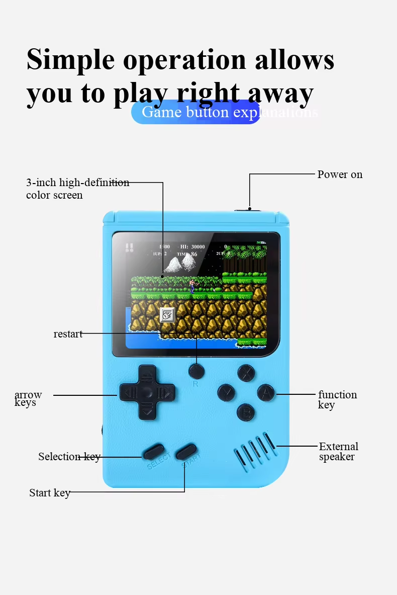 400 In 1 MINI Games Handheld G - Retro Gaming Gadgets review and price
