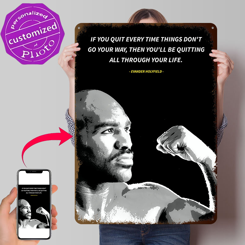 Evander Holyfield Quotes Poste - Retro Gaming Quotes review and price