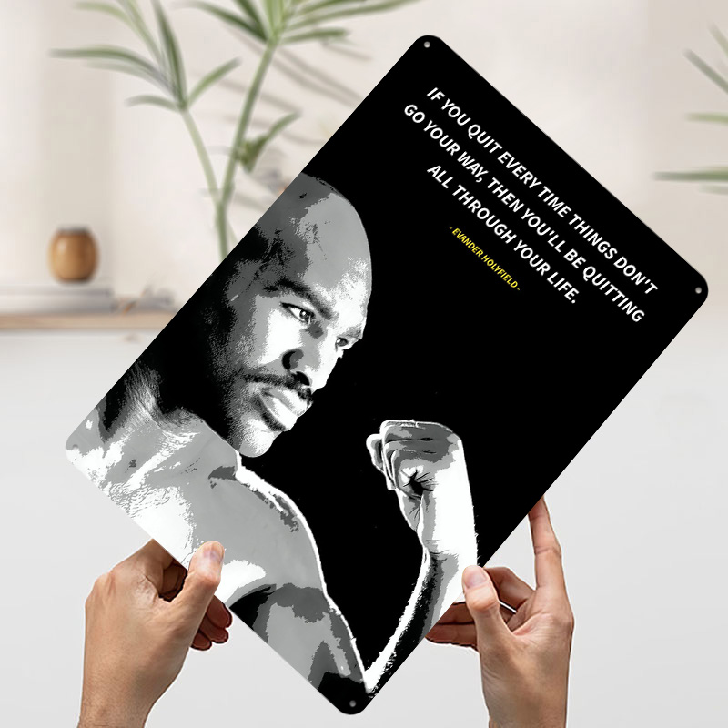 Evander Holyfield Quotes Poste - Retro Gaming Quotes review and price