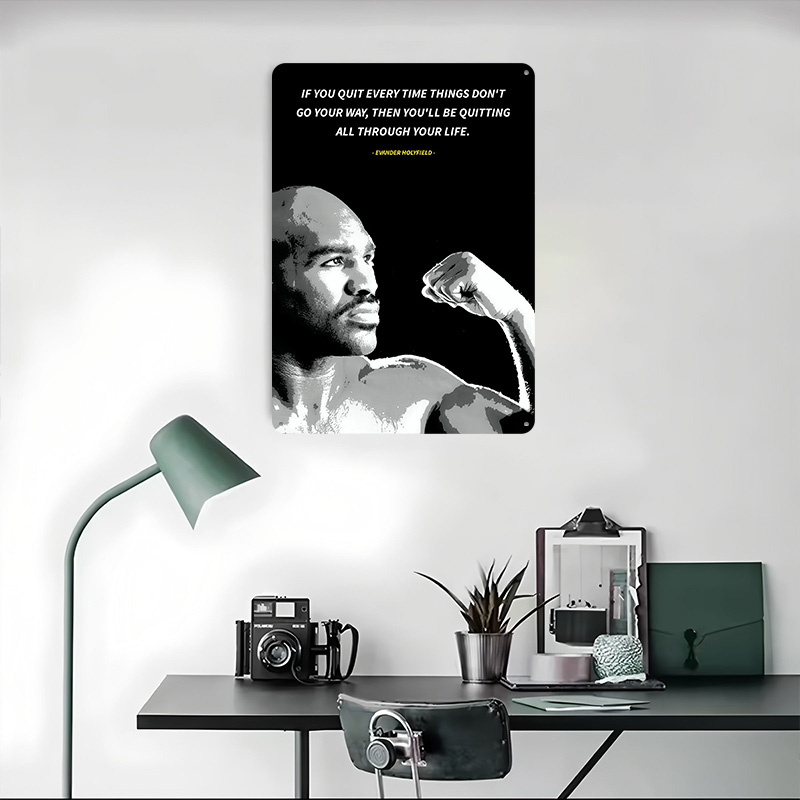 Evander Holyfield Quotes Poste - Retro Gaming Quotes review and price
