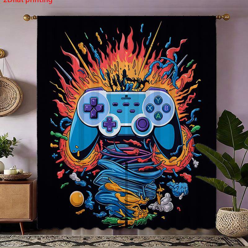 Retro Gaming Controller Curtai - Retro Gaming Youtube review and price