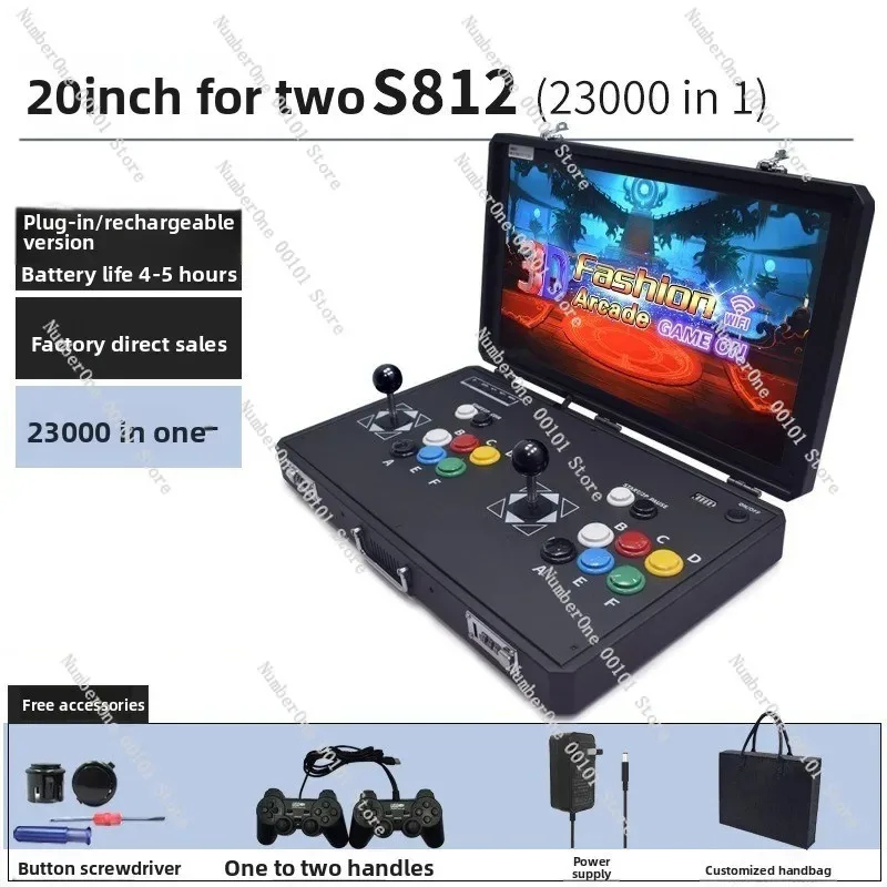Retro Arcade Game Console Dual - Retro Gaming Arcade Console review and price