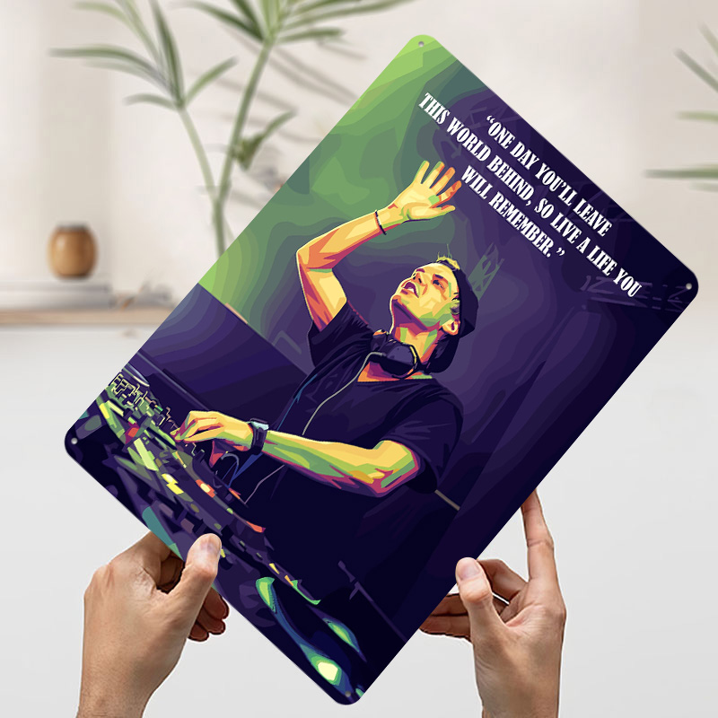Avicii Quotes Printed Poster C - Retro Gaming Quotes review and price
