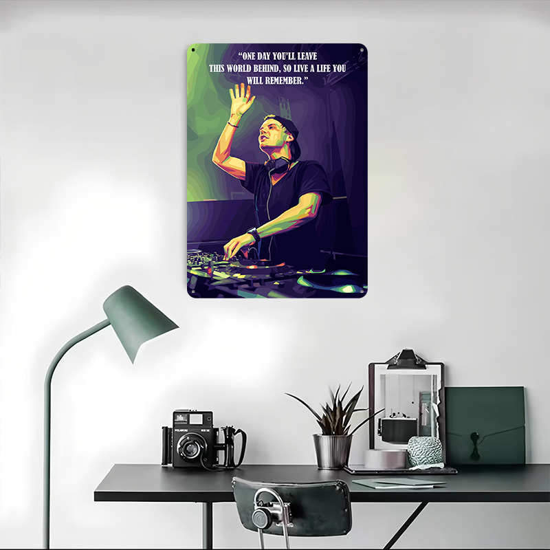 Avicii Quotes Printed Poster C - Retro Gaming Quotes review and price