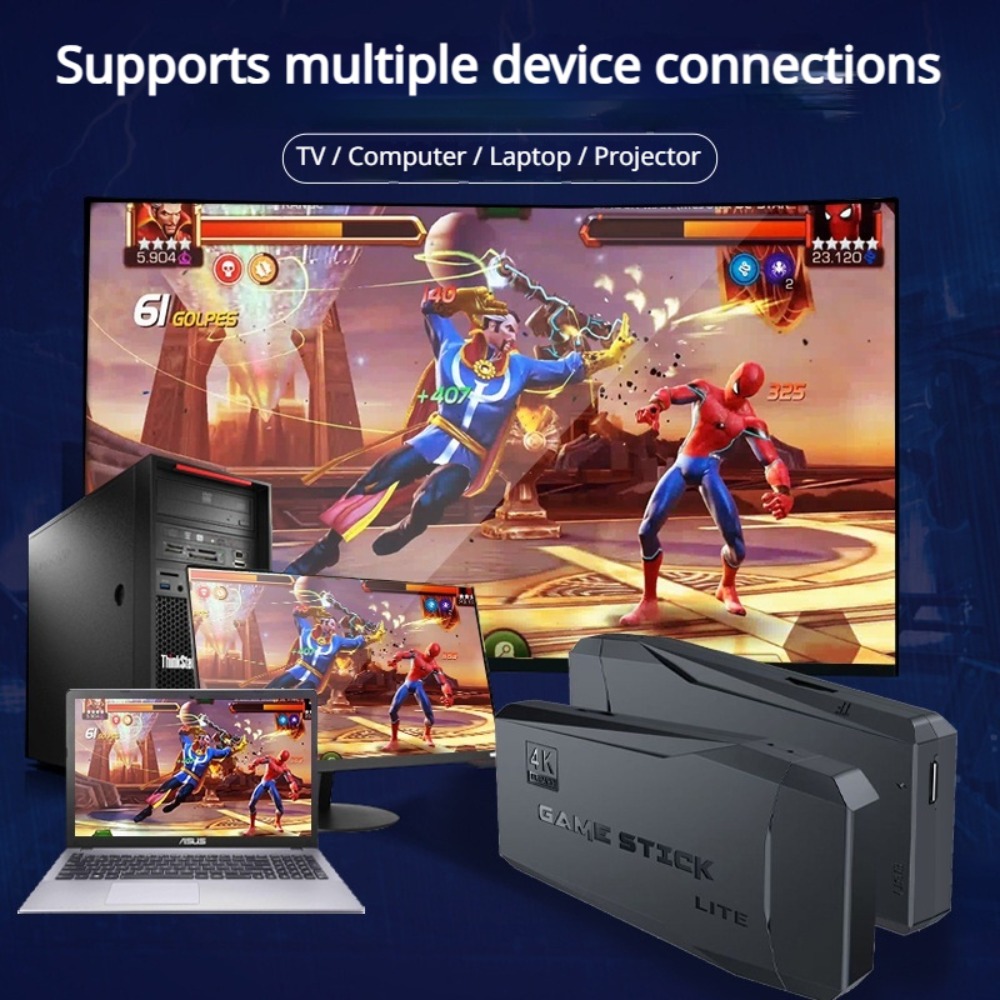 Portable 4K Retro Game Stick C - Retro Gaming La review and price