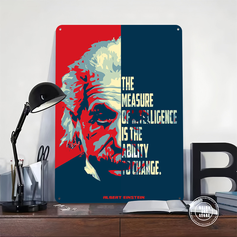Albert Einstein Quotes Tinplat - Retro Gaming Quotes review and price
