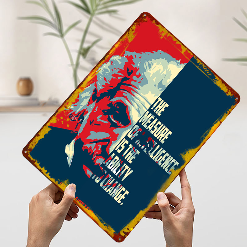 Albert Einstein Quotes Tinplat - Retro Gaming Quotes review and price