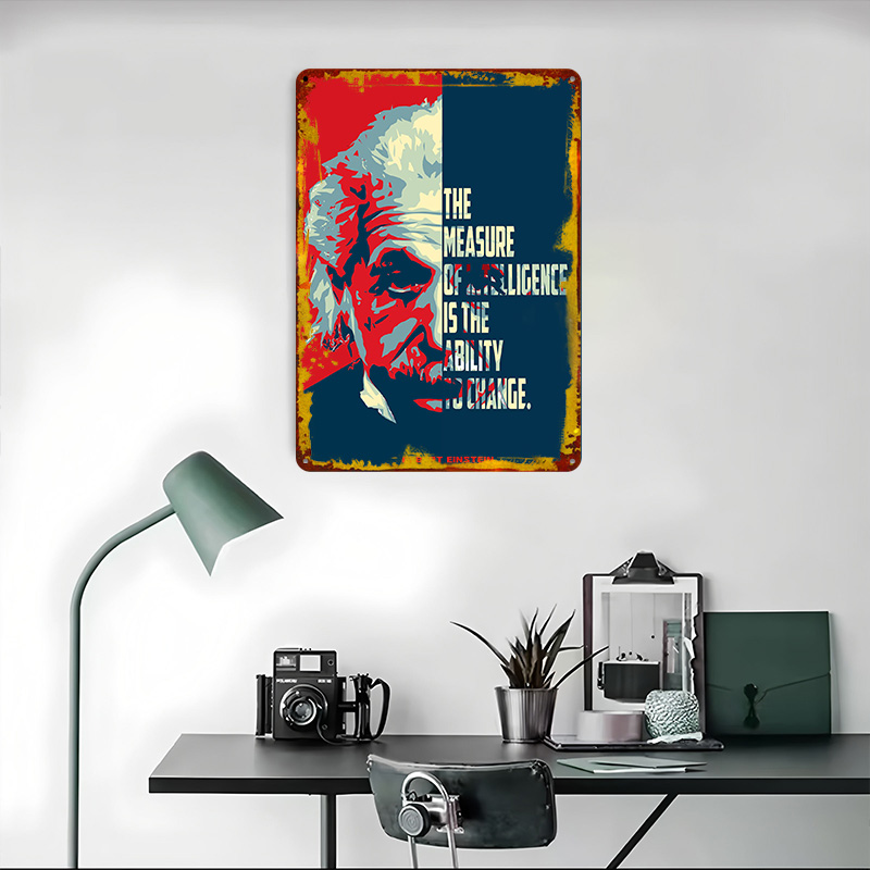 Albert Einstein Quotes Tinplat - Retro Gaming Quotes review and price