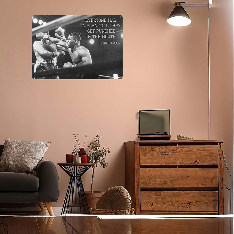 Mike Tyson Quote 3D Texture Me - Retro Gaming Quotes review and price