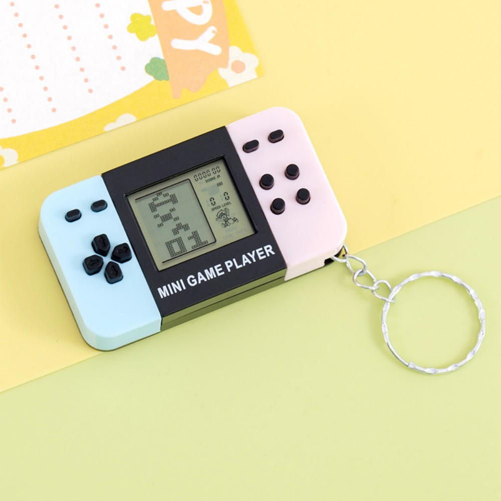 Classic Tetris Handheld Game C - Retro Gaming Keychain review and price