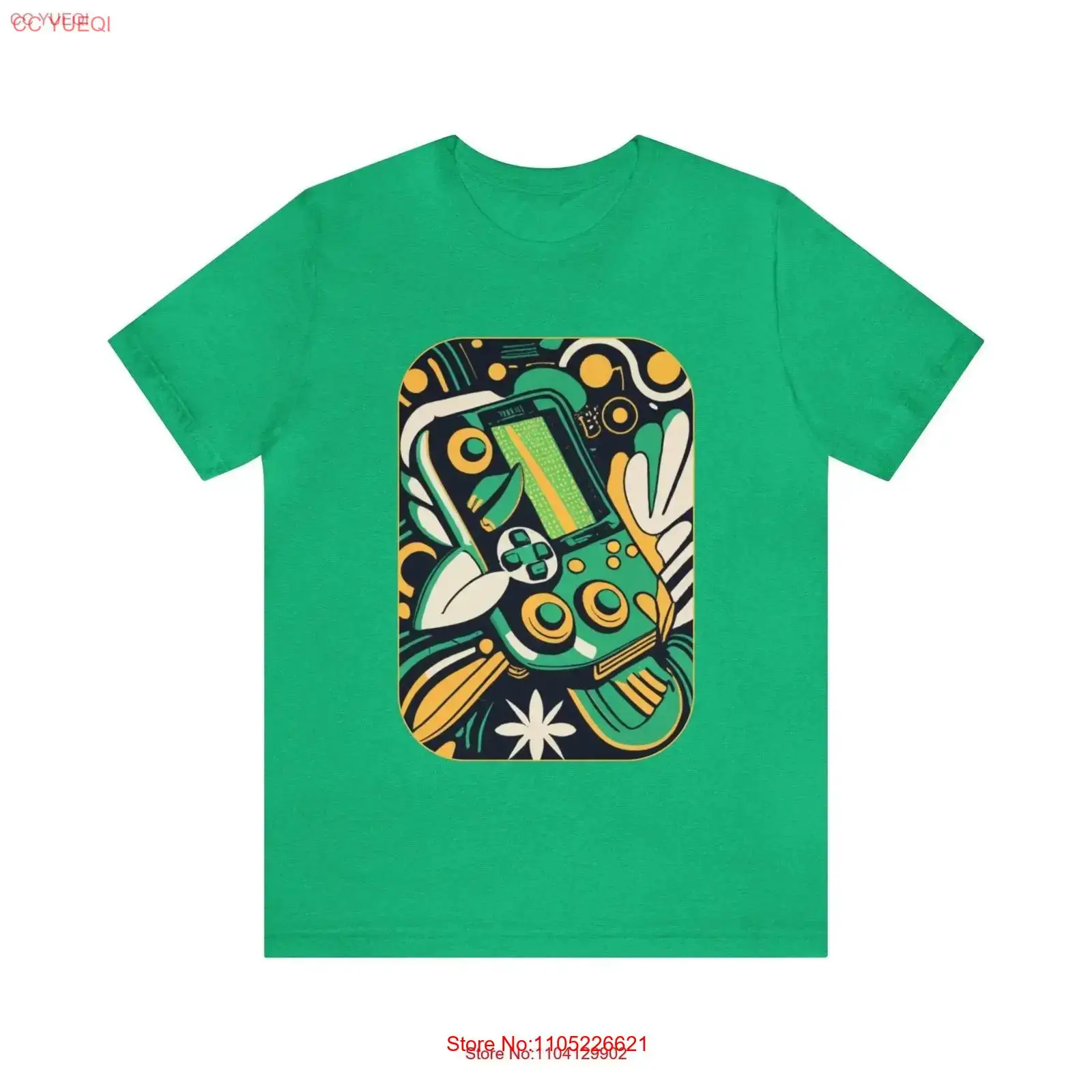 Leafy Green Jersey T Shirt ret - Retro Gaming Jersey review and price