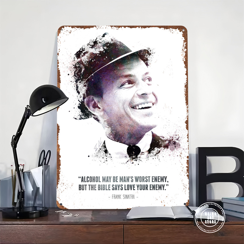 Frank Sinatra and His Quote. M - Retro Gaming Quotes review and price