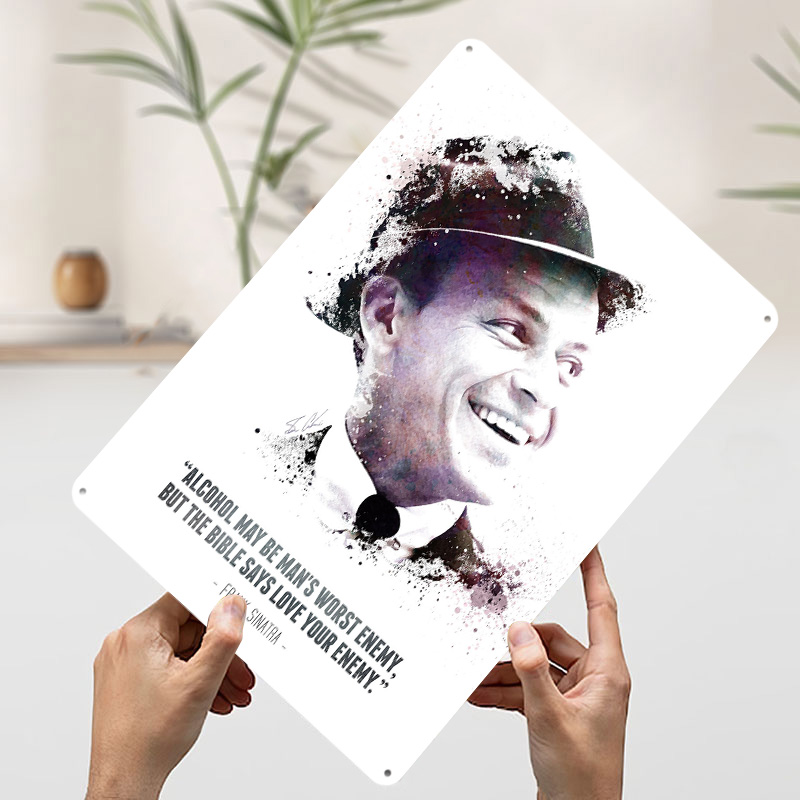 Frank Sinatra and His Quote. M - Retro Gaming Quotes review and price