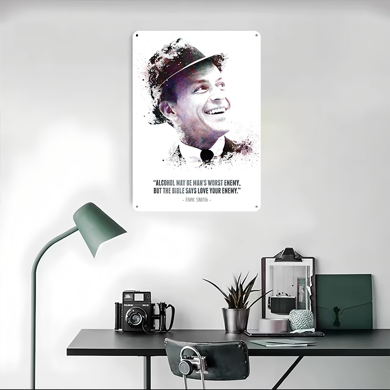 Frank Sinatra and His Quote. M - Retro Gaming Quotes review and price