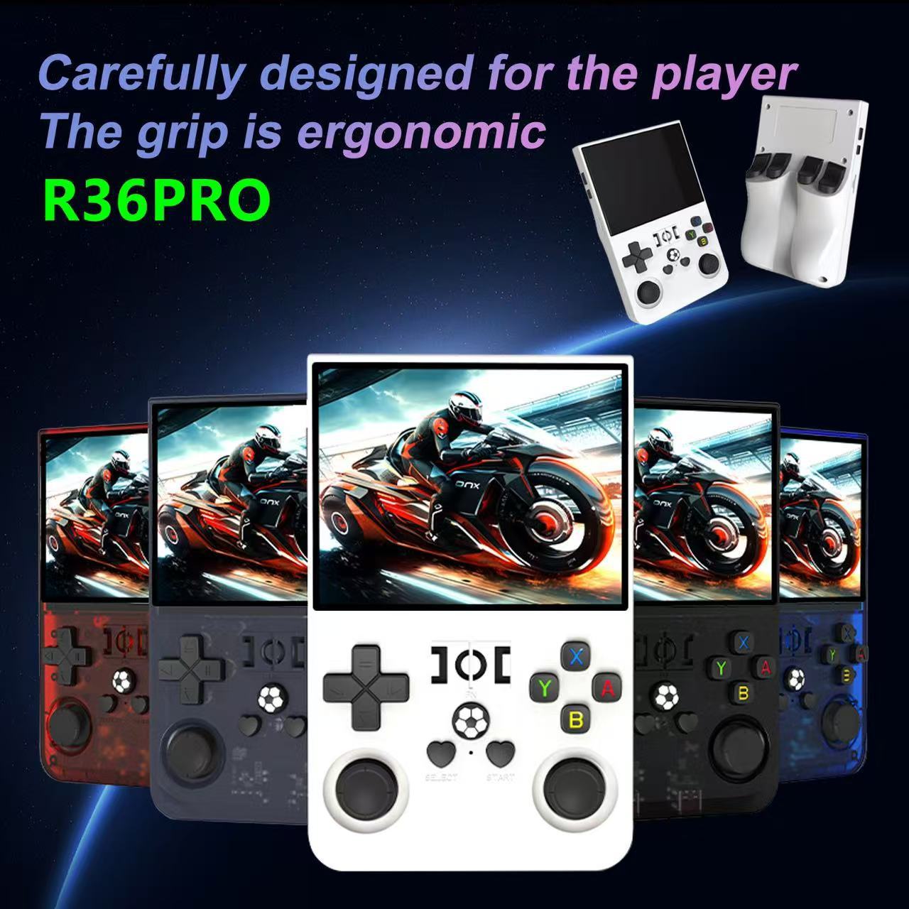 New R36PRO R36MAX Open Source  - Retro Gaming Arcade Console review and price