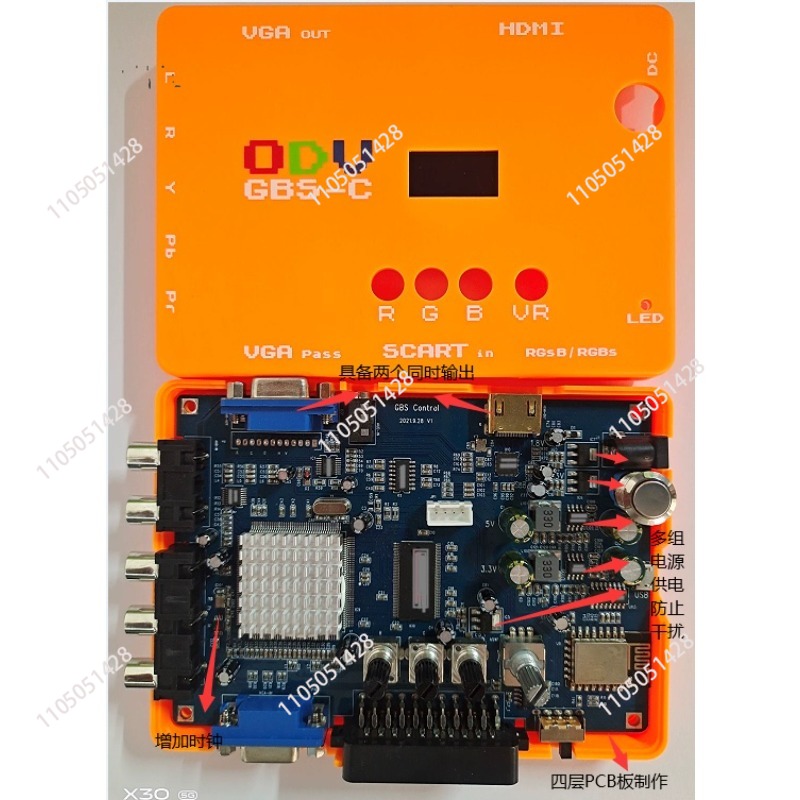 New-A47Q-ODV-II Component/CVBS - Retro Gaming News review and price