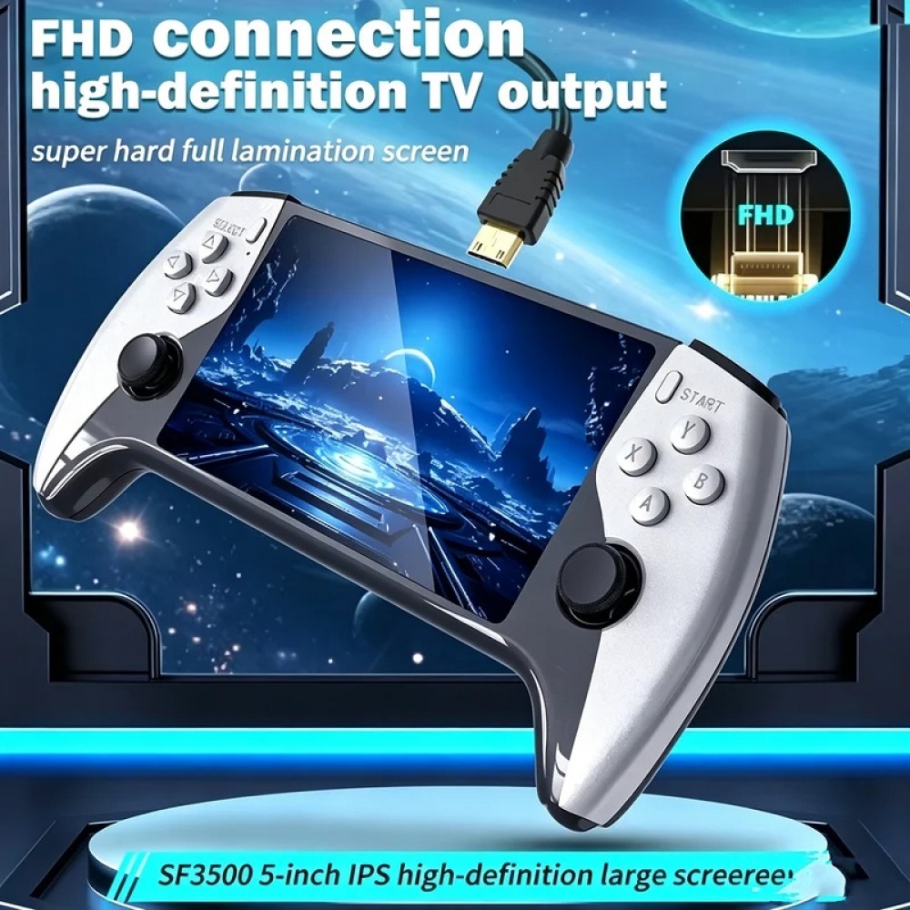 SF3500 5 inch Handheld Game Co - Retro Gaming Gadgets review and price