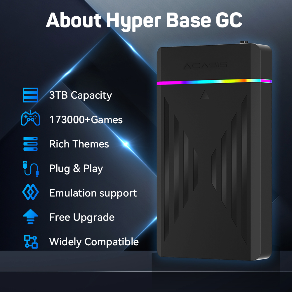 3TB Portable Gaming HDD Launch - Retro Gaming Gadgets review and price